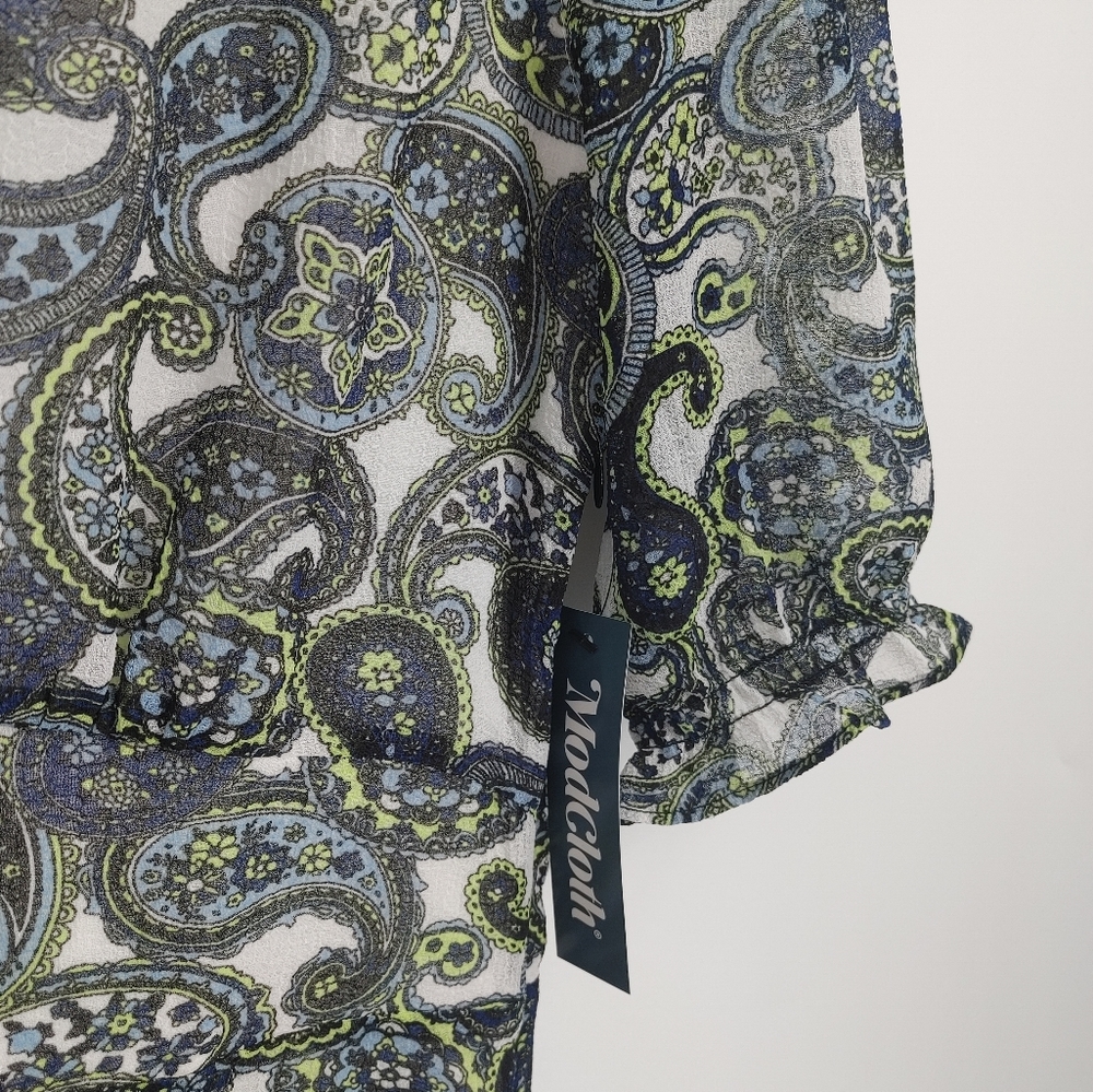 ModCloth | printed dress - Picture 5 of 10